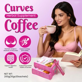 AIHIYO Instant Coffee for Women's Wellness, 20 Sachets