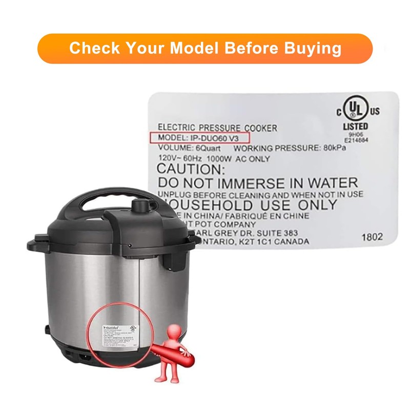 Instant Pot Replacement Valve,ZOZODIA Float Valve Replacement Parts,Steam Release Handle