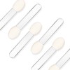 10 Pcs Transparent Eyeshadow Applicator Eyeshadow Brush Makeup Tools, Sponge