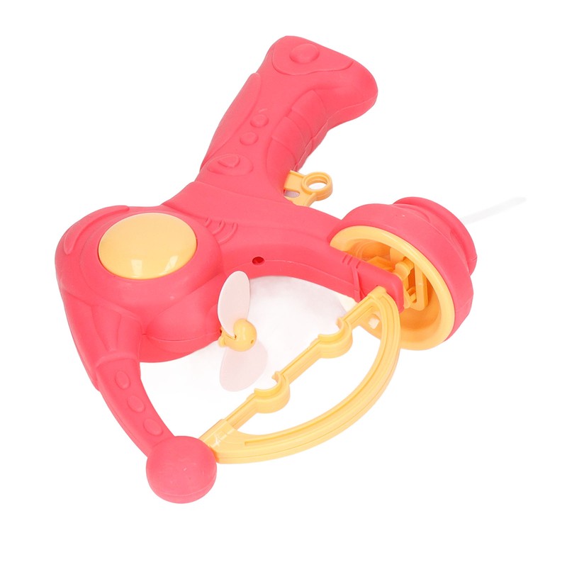 Bubble Gun Automatic Convenient Handle Battery Powered Interesting Fan Function