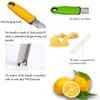 Hoshen 5 Colors Stainless Steel Lemon Grater, Multifunctional Cheese Grater,