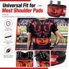 RoundFunny Football Rib Protector for Adult Mens Youth, Guard, Adjustable