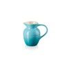 Le Creuset Stoneware Breakfast Jug, 600 ml, 550 g, Teal,