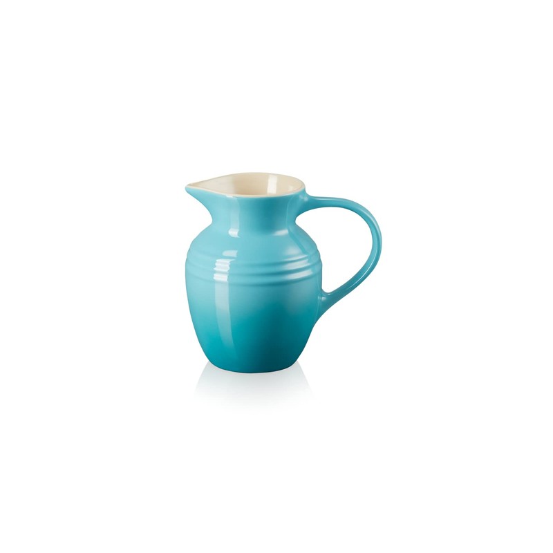 Le Creuset Stoneware Breakfast Jug, 600 ml, 550 g, Teal,