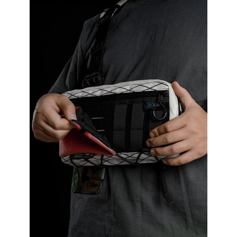 TACTICAL GEEK Storage A5 EDC Storage Pouch Set, Multi-Purpose Hook
