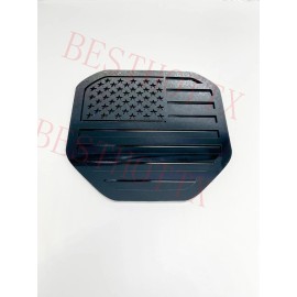 Factory Crafts Tailgate Emblem Badge for Ram 1500 2500 3500 19-23 Black USA American FLAG