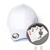 Abaodam Golf Hat Clip Ball Marker Metal Golfing Hat Decor