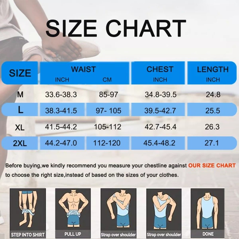 Nuoyatiyu Camisa De Compresión Para Hombre Para Moldeador De Cuerpo,