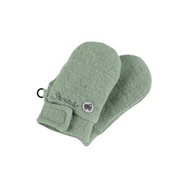 Sterntaler Unisex Baby Wool Thumb (Merino) Mittens, Green