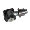UHRIG Adjustable gate hinge M16, partially galvanised, with weld nut,