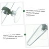Mipcase 8Pcs Floral Water Tubes with Suction Cups Durable Flower