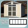 Tandefio 2 Pack Shed Window, Transom Windows 10" x 35"