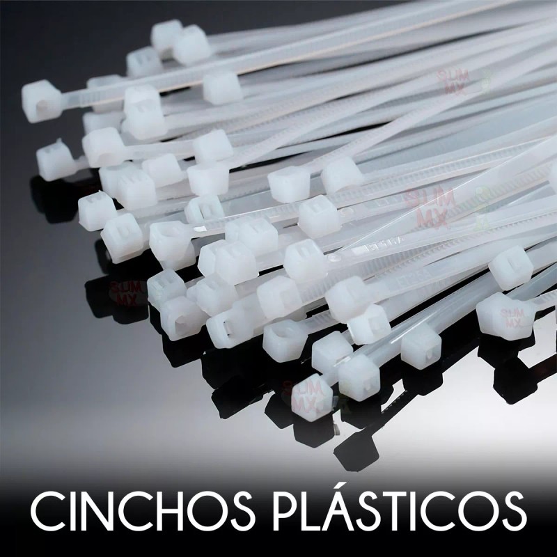 Slim Company Cinchos Plásticos 40 Lb 0.35 Cm X 20