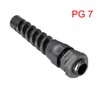 TA-VIGOR 12Pcs PG7 Cable Gland 3mm-6.5mm Wire Hole Waterproof Nylon