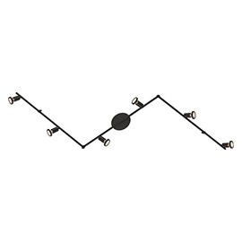 EGLO Tremendo - 6-Light LED Track Light in Modern Style 4.33 Inches Tall and 74 Inches Long