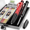 Nicpro Carpenter's Pencils Set, 2 Solid Carpenter's Pencils with Case,
