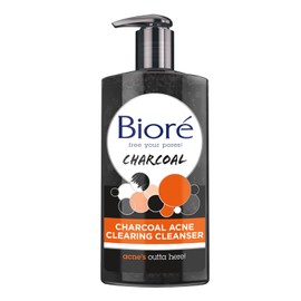 Bioré Charcoal Acne Clearing Cleanser for Oily Skin (6.77oz)