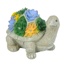 Solar Turtle Garden Statue,Figurine Lights for Outside,Yard Ornament, Gardening Gifts, Gifts for Women,Yard Decorations Outdoor, Garden Decor Unique Birthday Housewarming Gifts for Mom