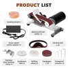Mini Electric Belt Sander Waterproof Small Bench Grinder Knife Sharpener,