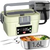 Cordless Electric Lunch Box, 6.7 Cups Smart Timer Auto Heated