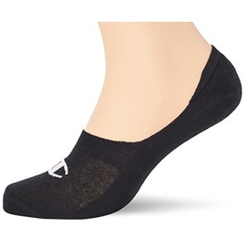 Champion Unisex Core 6pp Footie Casual Socks, Black, 6 8 UK