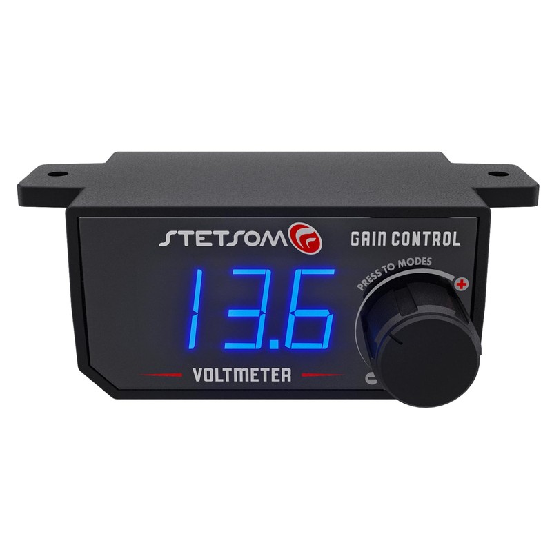 Stetsom 4in1 - Universal Bass Knob with Voltmeter, Gain Control