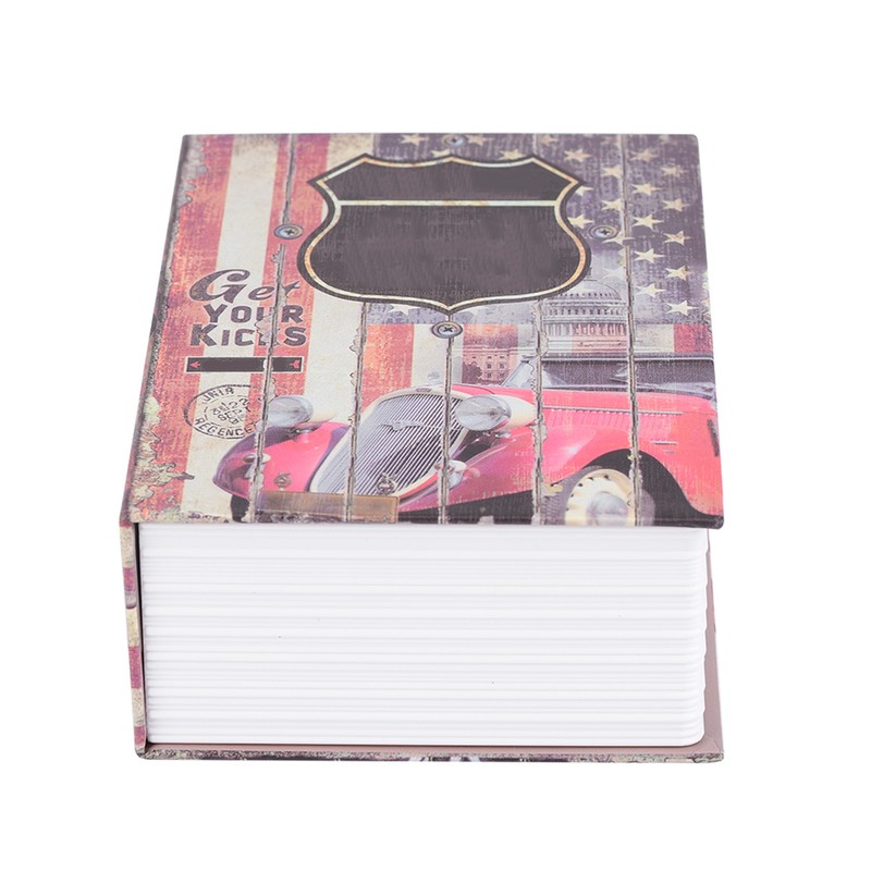 Creative Book Safe Box Money Jewelry Collection Storage Case with