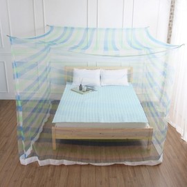 [Daechang] Solpyo Blue Mosquito Net (King-size Star Pole) for 5-6 People
