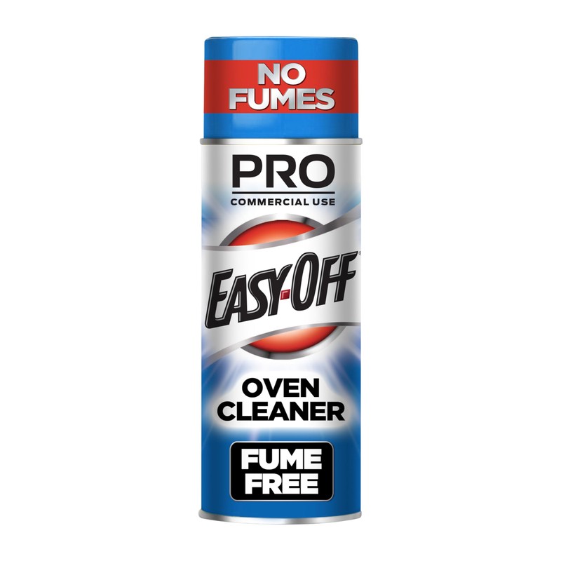 Easy-Off Fume Free Oven Cleaner Spray, Lemon, 24oz, Removes Grease