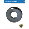 FEINER® Siphon Rosette Push Rosette Inner Diameter 32 mm x