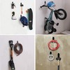 Shiwaki 2 pcs Garage Storage Utility Hooks Garage Tool Organizer