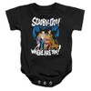 Popfunk Scooby-Doo Ghost Silhouettes Unisex Infant Snap Suit for Baby,