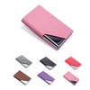 NDYDGUN Business Card Case , Business Card Holder Luxury PU