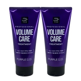 Mise-en-scène Volume Care Purple Collagen Treatment 330ml x 2 / 미쟝센 볼륨케어 퍼플콜라겐 트리트먼트 330ml 2개