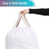 LOLOMLO Extra Large Canvas Laundry Bags with Handles & Drawstring