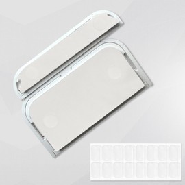 BOXOB 16 Pairs Double Sided Tapes for Alarm Sensor, Durable Adhesive Pads Adhesive Replacement Tape for Ring Door Window Motion Alarm Contact Sensors and Magnets (2nd Generation)