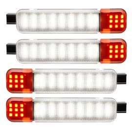 Asgohme LED Door Panel Light Interior Courtesy Lamp Assembly Compatible with 1999-2006 Chevy Silverado/GMC Sierra 1500, 1997-2000 C/K 2500 3500, 2002-2006 Avalanche & 1995-2006 Tahoe Pickup, Pack of 4