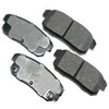 Akebono Brake Pad Set, grey (ACT1008)