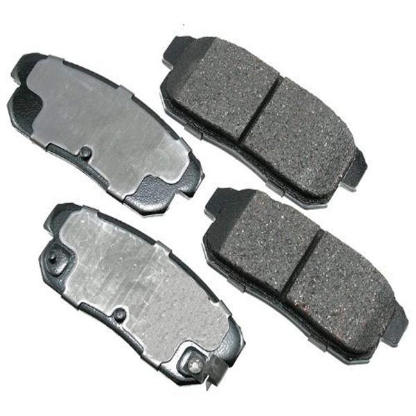 Akebono Brake Pad Set, grey (ACT1008)