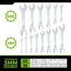 Der Erwachte Super-Thin Open End Wrench Set, 14-Piece SAE &