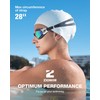 ZIONOR Swim Goggles, Upgraded G1 Polarized Swimming Goggles UV Protection