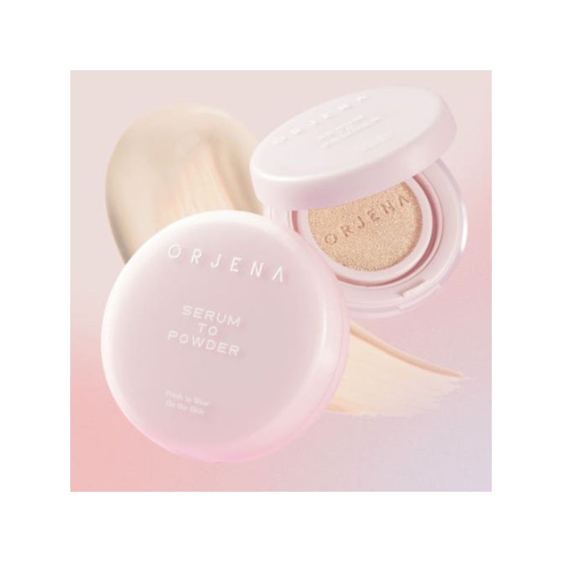 ORJENA Serum To Powder Cushion 14g*2ea, Shade:N25 Tan