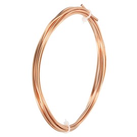DMiotech 1.2mm x 2.2mm Long 2.0 M Refrigerator Copper Pipe Flexible Tubing for Compression, Air Conditioner Air Assist
