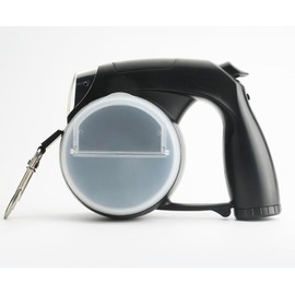 Retractable Dog Leash for Small Dogs - Holds up to 33 lbs, 360° Anti-Tangle Long Cat Leash for Small/Medium-Sized Dogs (Black)