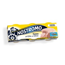 Nostromo Tonno all’Olio di Oliva 70g – Confezione da 3 Lattine, Fonte di Proteine, Senza Conservanti – Tonno in Scatola di Alta Qualità