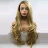 Unbranded Gold Blonde Ombre Wig HD Front Lace Human Hair