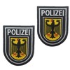 Pack of 2 Velcro Patches Velcro Patches for Vest, Jacket,