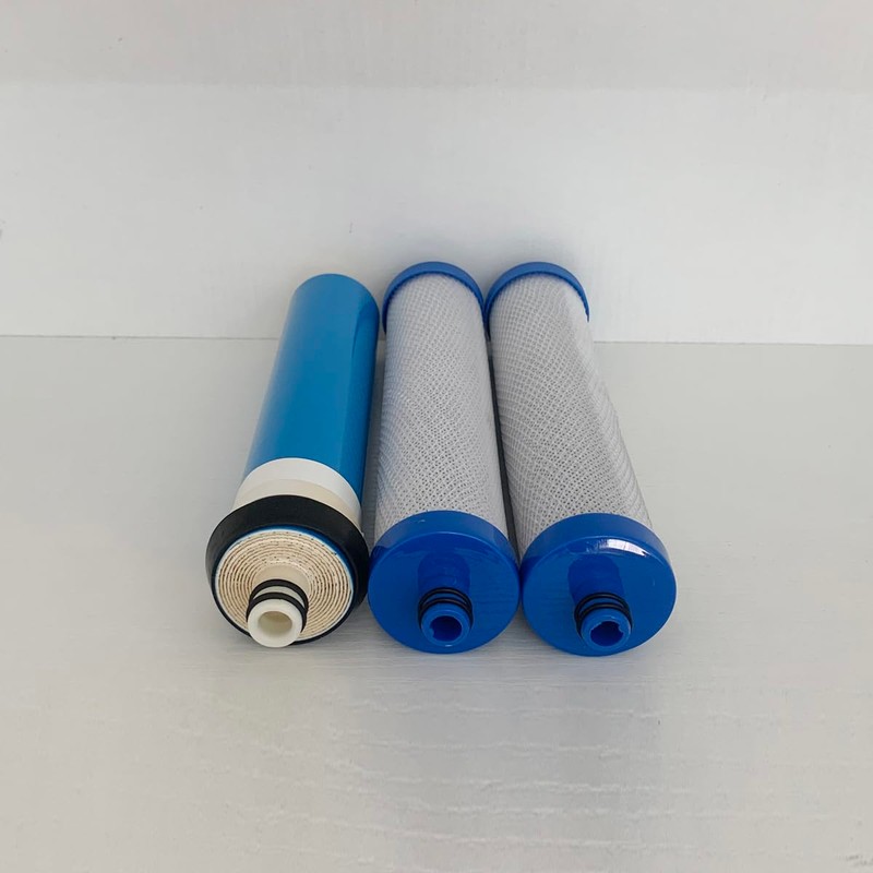 Reverse Osmosis Replacement Filter Set Compatible with Whirlpool WHER 12