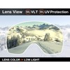 ZERO TECH BASE Compatible Replacement Lens for Oakley Splice Snow
