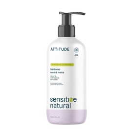ATTITUDE Sensitive Skin, Hypoallergenic Soothing & Calming Hand Soap, Chamomile, 16 Fluid Ounce